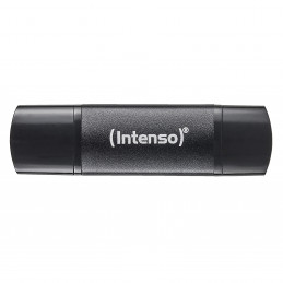 Intenso 3544480 USB-muisti 32 GB USB Type-A   USB Type-C 3.2 Gen 1 (3.1 Gen 1) musta