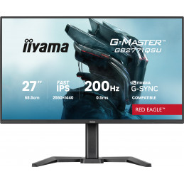 iiyama G-MASTER GB2771QSU-B1 tietokoneen litteä näyttö 68,6 cm (27") 2560 x 1440 pikseliä Wide Quad HD musta