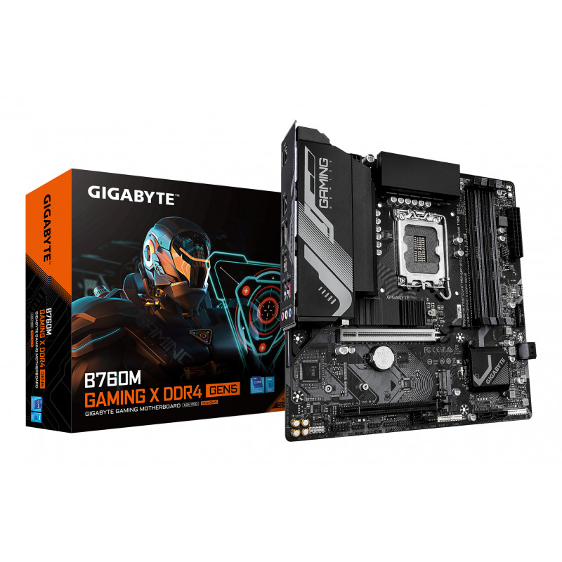 GIGABYTE B760M GAMING X DDR4 GEN5 Intel B760 LGA 1700 mikro ATX