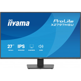 iiyama ProLite X2797HSU-B1 tietokoneen litteä näyttö 68,6 cm (27") 1920 x 1080 pikseliä Full HD LED musta
