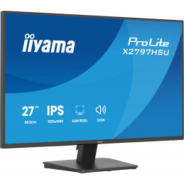 iiyama ProLite X2797HSU-B1 tietokoneen litteä näyttö 68,6 cm (27") 1920 x 1080 pikseliä Full HD LED musta