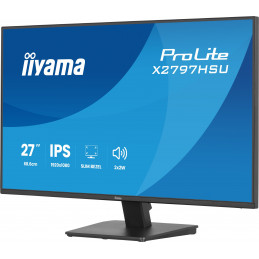 iiyama ProLite X2797HSU-B1 tietokoneen litteä näyttö 68,6 cm (27") 1920 x 1080 pikseliä Full HD LED musta