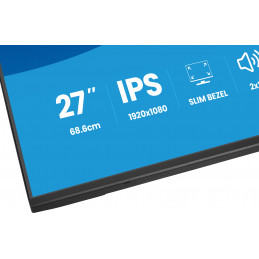 iiyama ProLite X2797HSU-B1 tietokoneen litteä näyttö 68,6 cm (27") 1920 x 1080 pikseliä Full HD LED musta