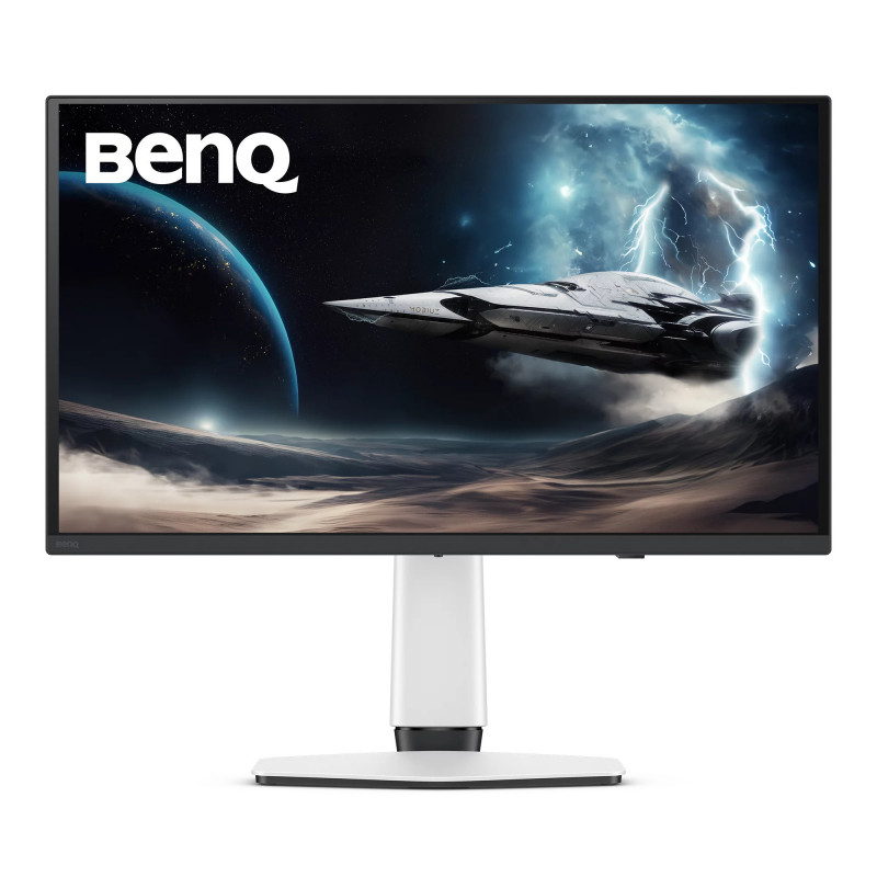 BenQ EX271UZ tietokoneen litteä näyttö 67,3 cm (26.5") 3840 x 2160 pikseliä 4K Ultra HD OLED musta, Valkoinen