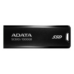ADATA SC610 1 TB USB A-tyyppi 3.2 Gen 2 (3.1 Gen 2) musta
