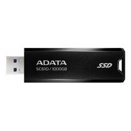 ADATA SC610 1 TB USB A-tyyppi 3.2 Gen 2 (3.1 Gen 2) musta