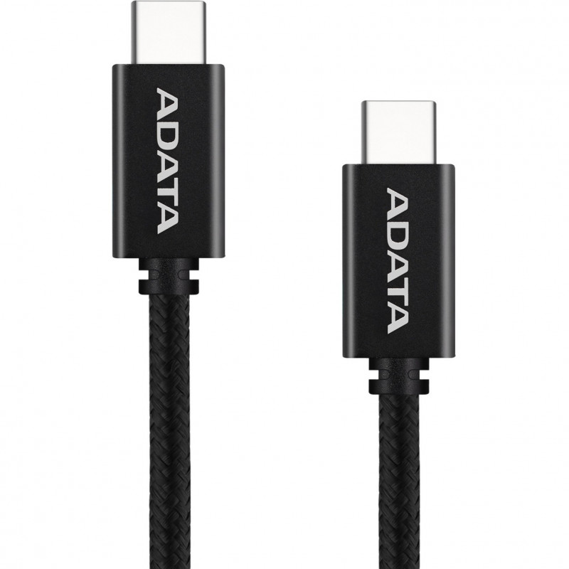 ADATA CACC-100PN-BK USB-kaapeli USB 2.0 1 m USB C musta