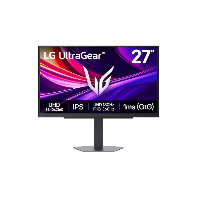 LG 27G810A-B tietokoneen litteä näyttö 68,6 cm (27") 3840 x 2160 pikseliä 4K Ultra HD LCD musta