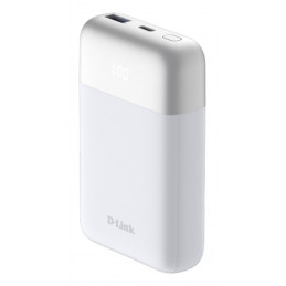 D-Link DPP-101 akku- ja paristolaturi 10000 mAh Valkoinen