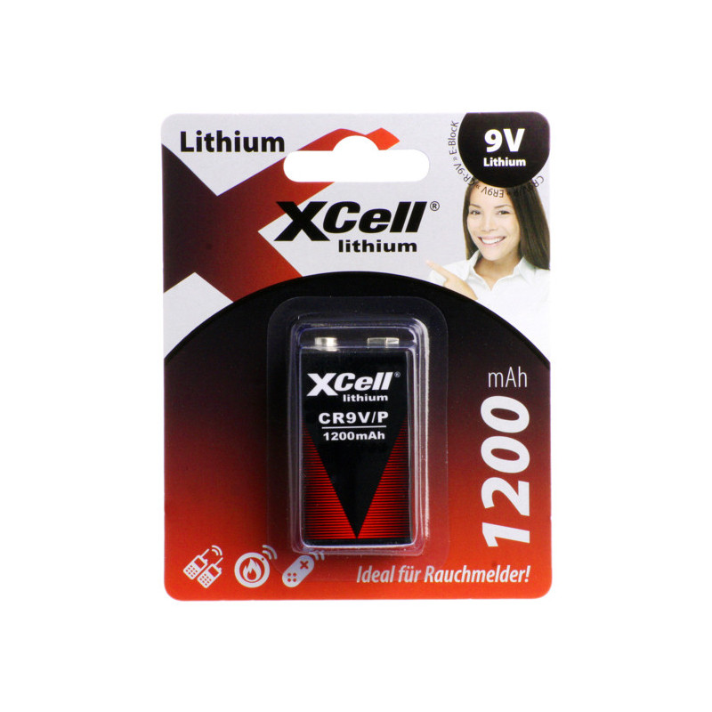 12,90 € | XCell 138482 kotitalousparisto Ladattava akku 9V Litium