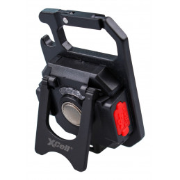 XCell Work Square musta, Harmaa Klipsillinen taskulamppu LED