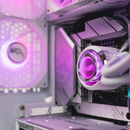 Valkyrie VK-AIOJR240W Tietokoneen jäähdytysjärjestelmä Suoritin All-in-one-nesteenjäähdytin 24 cm 8 kpl