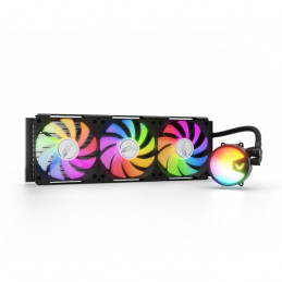 Valkyrie A360 Suoritin All-in-one-nesteenjäähdytin 36 cm musta