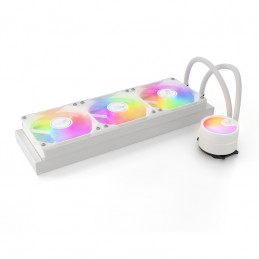 Valkyrie A360 Suoritin All-in-one-nesteenjäähdytin 36 cm Valkoinen