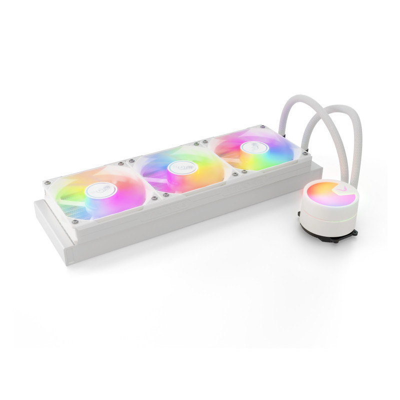 Valkyrie A360 Suoritin All-in-one-nesteenjäähdytin 36 cm Valkoinen