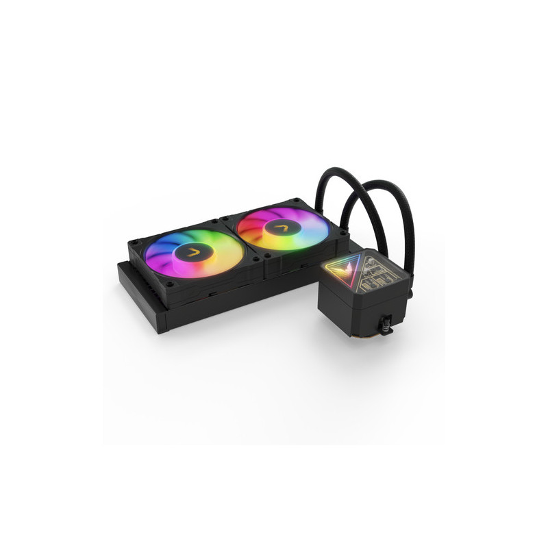 Valkyrie V240 Lite Suoritin All-in-one-nesteenjäähdytin 24 cm musta