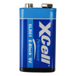 XCell 115357 kotitalousparisto Kertakäyttöinen akku 9V Alkali