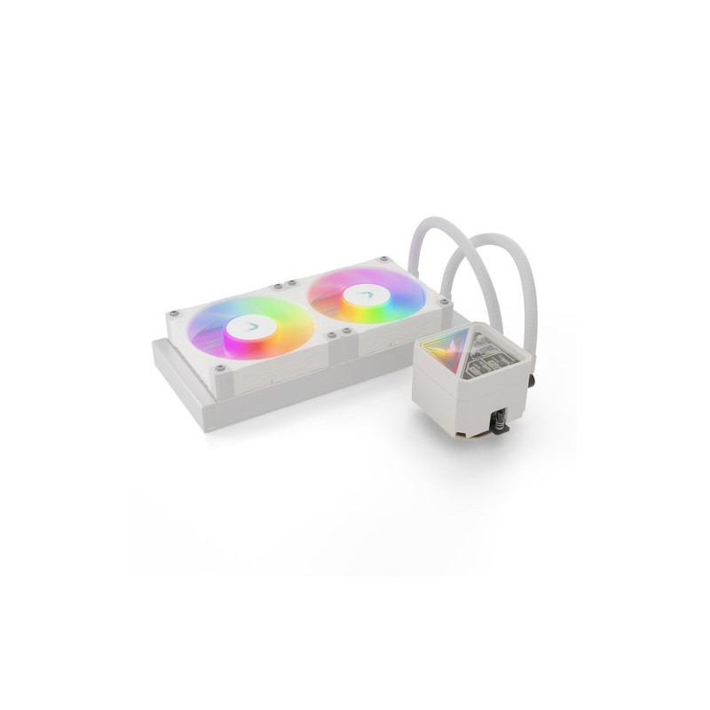 Valkyrie V240 Lite Suoritin All-in-one-nesteenjäähdytin 24 cm Valkoinen