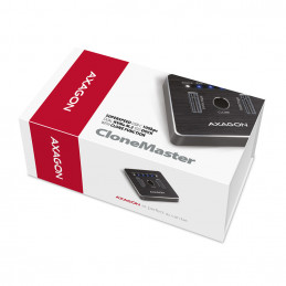 Axagon ADSA-M2C tallennusaseman telakointiasema USB 3.2 Gen 2 (3.1 Gen 2) Type-C musta