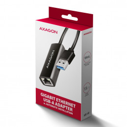 Axagon ADE-AR USB-A 3.2 Gen 1 - Gigabit Ethernet 10 100 1000 Adapter - Adapter - Digital Daten 1000 Mbit s