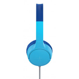 Belkin SoundForm Mini Kuulokkeet Langallinen Pääpanta Puhelut Musiikki USB Type-C Sininen