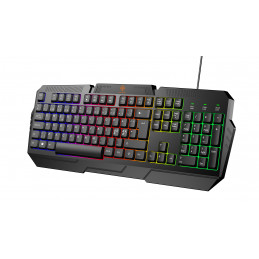 Deltaco Gaming 4-in-1 Gaming kit, Headset, Keyboard, Mice, Mousepad