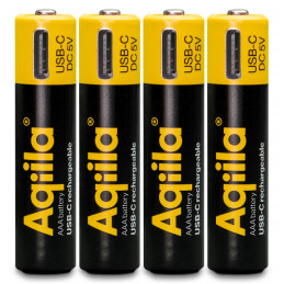 Aqiila 406094 kotitalousparisto Ladattava akku AAA Litiumioni (Li-Ion)