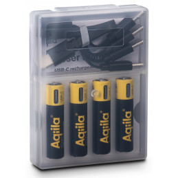 Aqiila 406094 kotitalousparisto Ladattava akku AAA Litiumioni (Li-Ion)