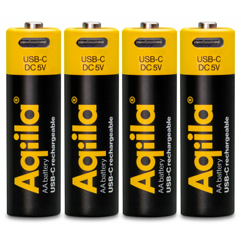 Aqiila 406093 kotitalousparisto Ladattava akku AA Litiumioni (Li-Ion)