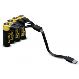 Aqiila 406093 kotitalousparisto Ladattava akku AA Litiumioni (Li-Ion)