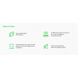 APC BE1050G2-GR UPS-virtalähde Valmiustila (ilman yhteyttä) 1,05 kVA 600 W