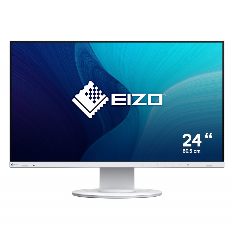 EIZO FlexScan EV2400R-WT tietokoneen litteä näyttö 60,5 cm (23.8") 1920 x 1080 pikseliä Full HD LCD Valkoinen