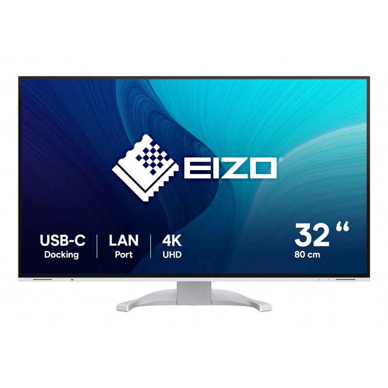 EIZO FlexScan EV3240X-WT tietokoneen litteä näyttö 80 cm (31.5") 3840 x 2160 pikseliä 4K Ultra HD LCD Valkoinen