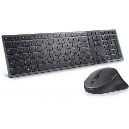 DELL KM900 näppäimistö Sisältää hiiren Office RF Wireless + Bluetooth QWERTY Pohjoismainen Grafiitti