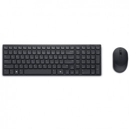DELL KM555 näppäimistö Sisältää hiiren Universaali RF Wireless + Bluetooth QWERTY Pohjoismainen musta