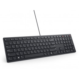 DELL KB525C näppäimistö Office USB QWERTY Pohjoismainen musta