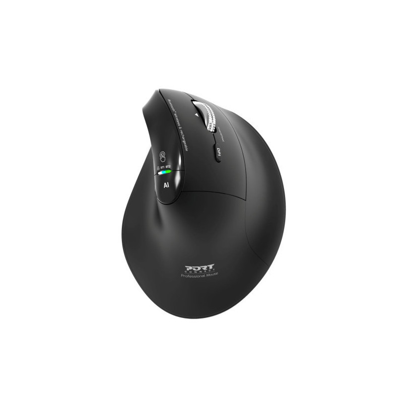 Port Designs ERGO AUDITOR hiiri Universaali Oikeakätinen RF Wireless + Bluetooth Optinen 4800 DPI