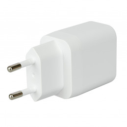 Deltaco USBC-AC159 mobiililaitteen laturi Universaali Valkoinen AC Pikalataus Sisätila