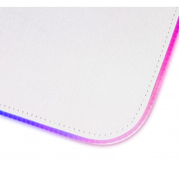 Deltaco Gaming WMP90, RGB-hiirimatto, 90x36cm, 6 RGB-tilaa, 7 staattista tilaa, valkoinen