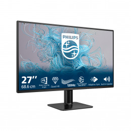Philips 2000 series 27E2N2500 00 tietokoneen litteä näyttö 68,6 cm (27") 2560 x 1440 pikseliä Quad HD LCD musta