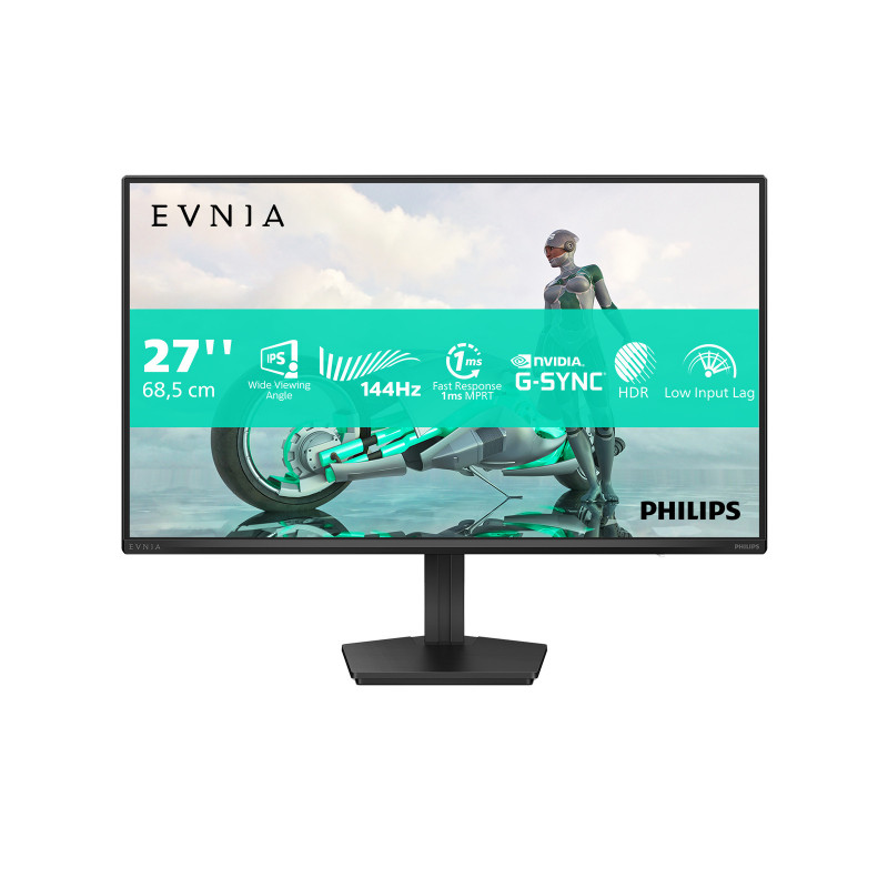 Philips Evnia 3000 27M2N3200NF 00 tietokoneen litteä näyttö 68,6 cm (27") 1920 x 1080 pikseliä Full HD LCD Harmaa