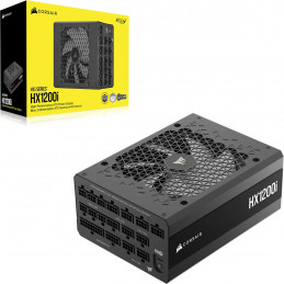 Corsair HX1200 virtalähdeyksikkö 1200 W 24-pin ATX ATX Musta