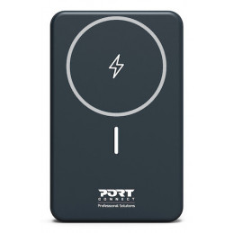 Port Designs 907005 akku- ja paristolaturi Litium polymeeri (LiPo) 10000 mAh Langaton lataaminen Musta