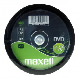 Maxell DVD+R 4.7GB 100pk 4,7 GB 100 kpl