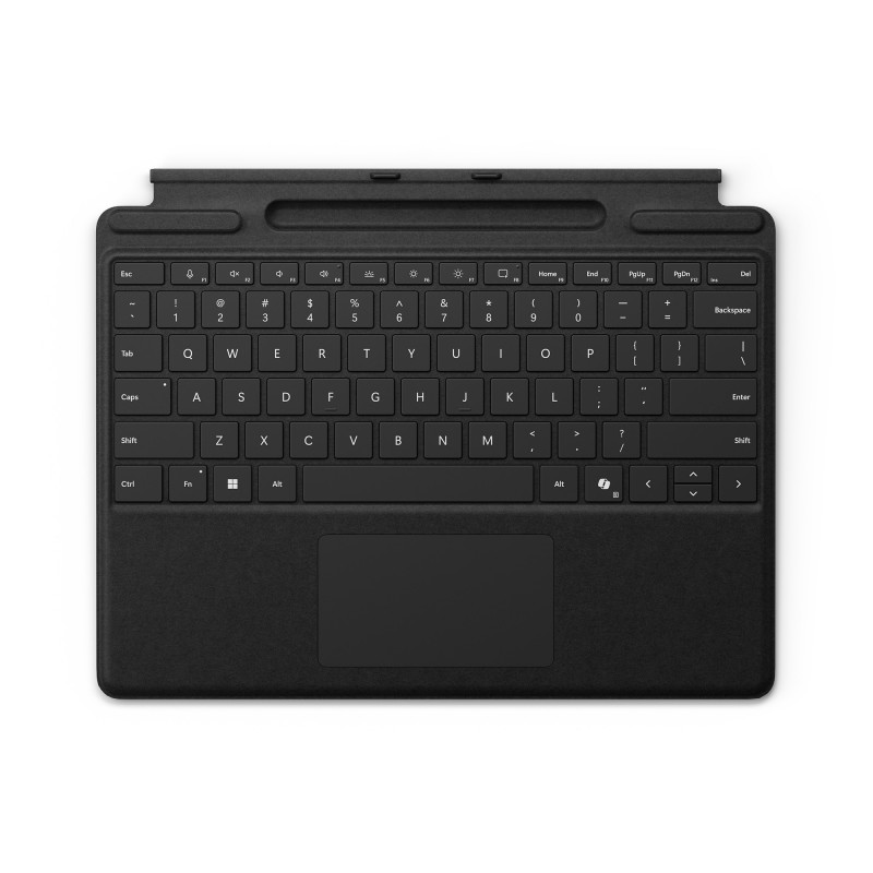 Microsoft Surface Pro KB w  PenStor QWERTY Pohjoismainen Microsoft Cover port musta