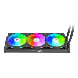 Thermaltake TH360-S V3 ARGB Suoritin All-in-one-nesteenjäähdytin 12 cm Musta 1 kpl