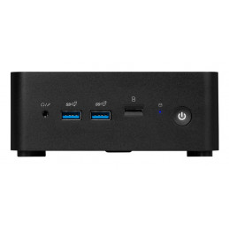 MSI Cubi NUC AI 1UMG-022AT Intel Core Ultra 7 155H 16 GB DDR5-SDRAM 1 TB SSD Windows 11 Pro Mini PC Musta