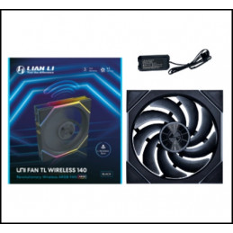 Lian Li Uni Fan TL Tietokonekotelo, Suoritin Tuuletin 14 cm Musta 1 kpl
