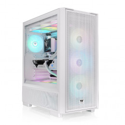 Thermaltake S380 TG ARGB Midi Tower musta, Valkoinen