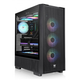 Thermaltake S380 TG ARGB Midi Tower musta